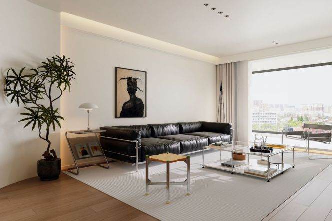 Brand new decoration 4brs with floor heating and balcony  in Gubei area