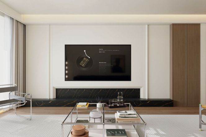 Brand new decoration 4brs with floor heating and balcony  in Gubei area