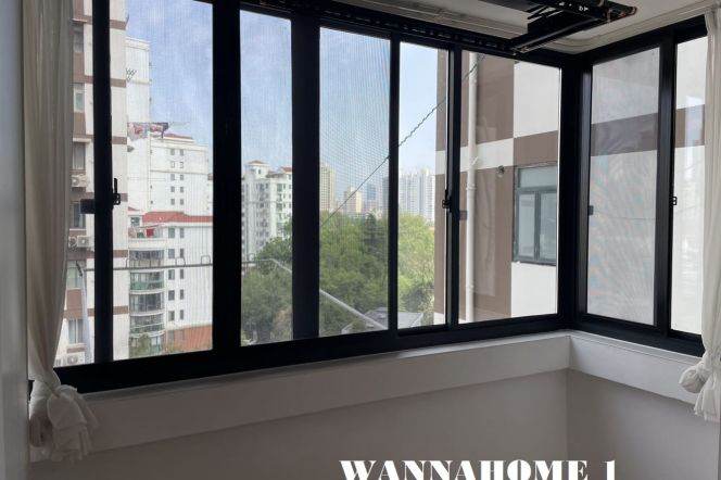 2Bdrs 1Bath /Spacious&Bright /Line13 Jiangning Rd/Elevator/Nice compound/view
