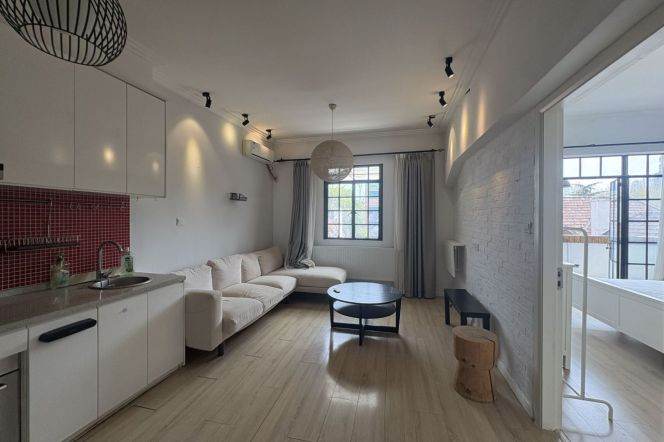 2br-Changle Road - 5 minutes to Line 1/7 - Changshu Road