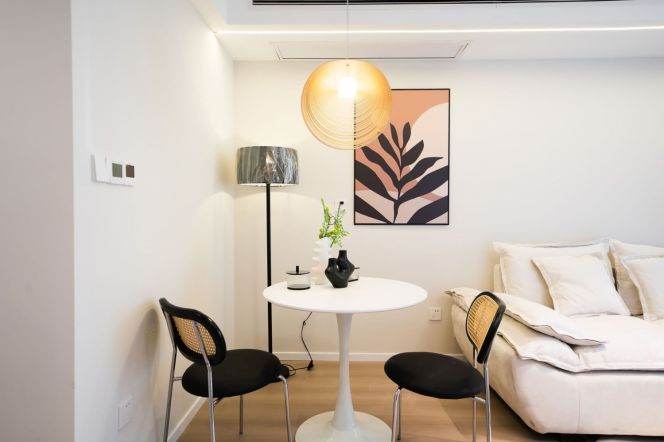 Zhongshan Park/1bt1bt/central AC/floor heat/bathtub/oven/club/pool/gym