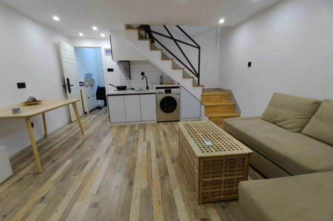 Furnished 1Br w. Oven @Jingan Temple L2/7