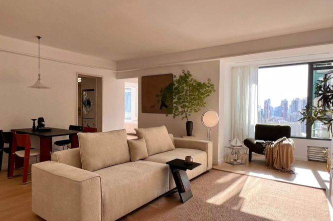 Newly Renovated 2BR High-Floor Apt in Da'an Garden/Wuning Rd Station