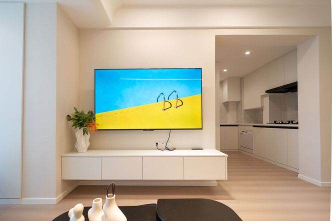 Zhongshan Park/1bt1bt/central AC/floor heat/bathtub/oven/club/pool/gym