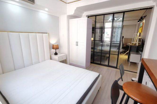 jiangsu rd. elevator 1 bed high floor 