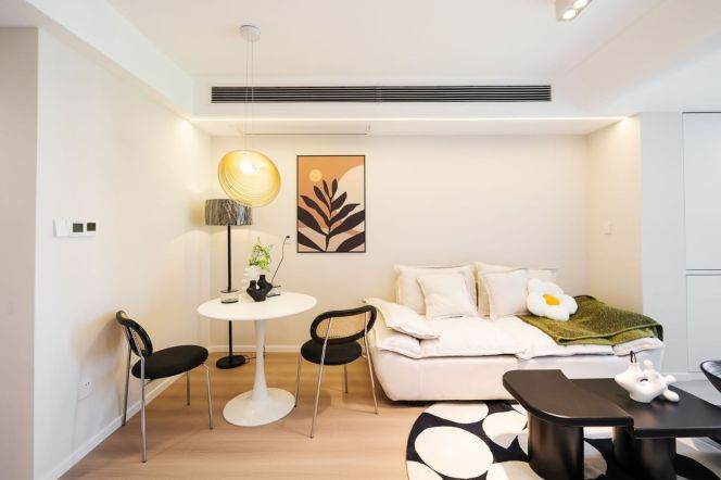 Zhongshan Park/1bt1bt/central AC/floor heat/bathtub/oven/club/pool/gym