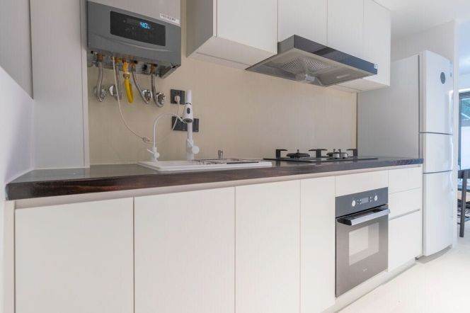 High-ending 1Br w. Patio&Floor Heating