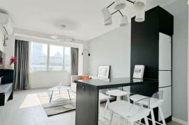 Modern 1br/2living & heating/oven@Jiangsu Rd & Line 2/11