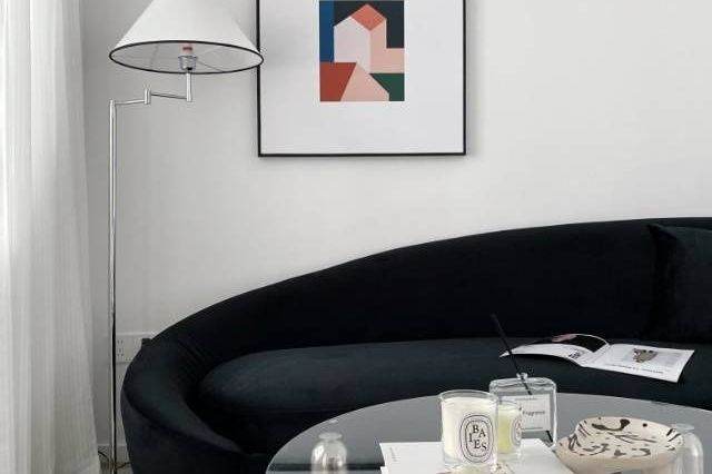 Loushanguan rd/modern 1br 2lr/open balcony/all bright room@L15/2