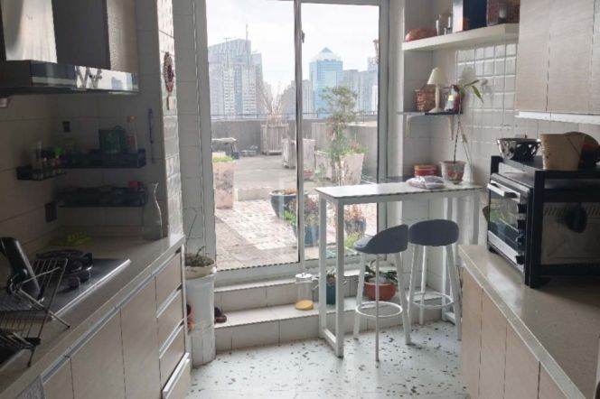 Amazing 3bd apt with 250sm terrace Zhongshan park area 