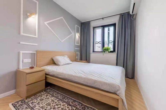 Cozy 1br/60sqm & open balcony/oven @Shanghai Library & Line 10