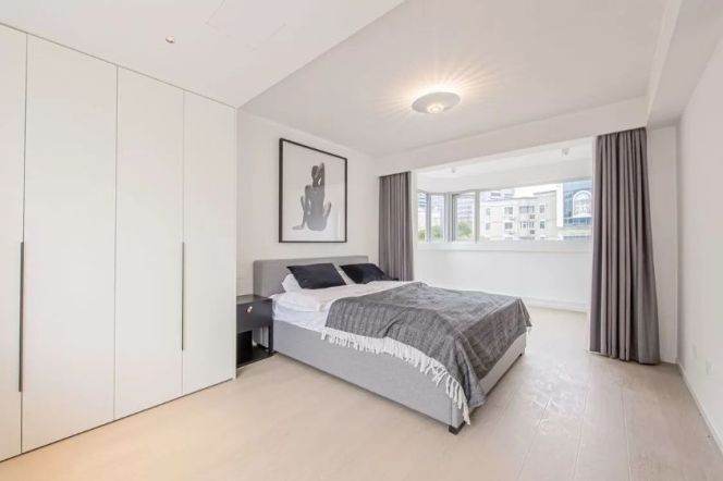 Modern 2brs with balcony and floor heating in Gubei 