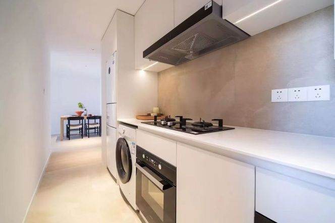 Modern 2brs with floor heating and balcony in Gubei