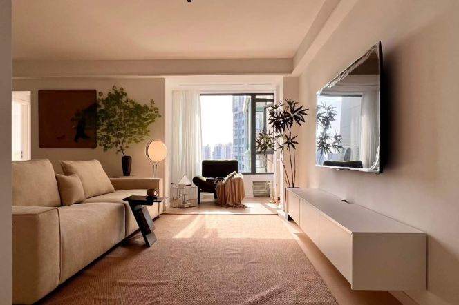 Newly Renovated 2BR High-Floor Apt in Da'an Garden/Wuning Rd Station