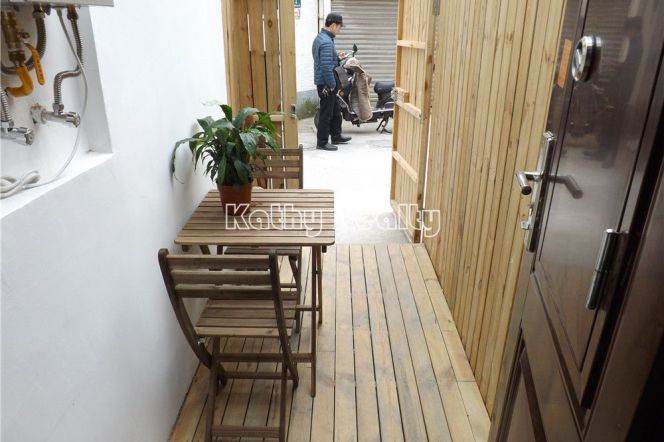 Nice 1br APT+outdoor Clean quiet Jianguo Rd 4.9k