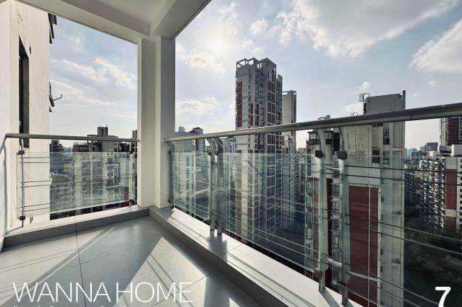 Garden Compound/Line 11/13 MT/Suzhou Creek/Open Balcony/Bathtub/Large Storages/Cozy3br2bt