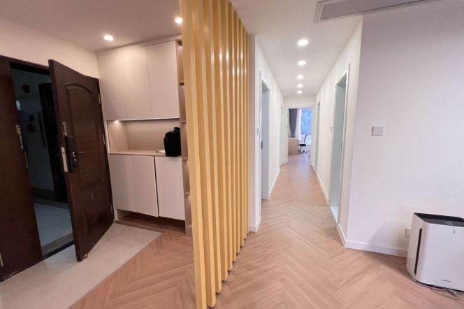 Zhongshan Park/3br2bt/central AC/floor heat/oven