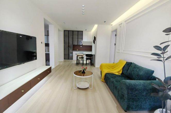 Modern 2 br with many storage space near NYU shanghai, L 8 LingZhaoXinCun St.+ L 6/8/11