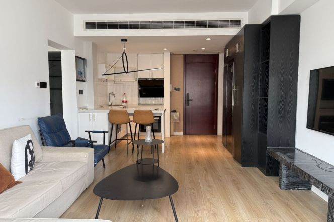 West Nanjing rd cozy 1br  / dish-washer +oven / Bright / Quiet compound