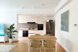 modern 2brs floor heating modern furniture nice furniture in Jing an temple line 2,7,14