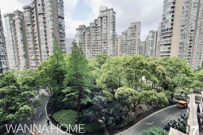 Garden Compound/Line 13/14 MT/Suzhou Creek/Balcony/Elevator/Bathtub/Large Storages/Cozy2br2bt