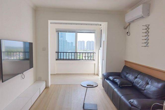 Bright & Sunny 1 br next NYU shanghai, easy to L 8 LingZhaoXinCun St.