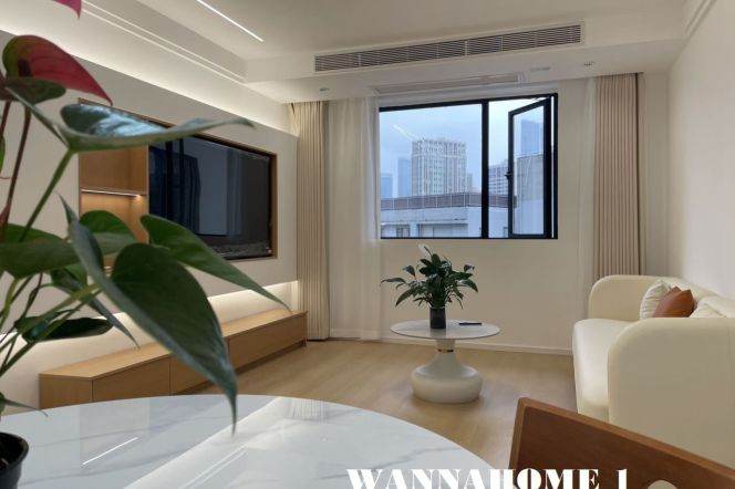 Spacious&Modern New Elevator 1Br 1Bath Apt+L14 Wu Ding Rd+Jing An Temple CBD  
