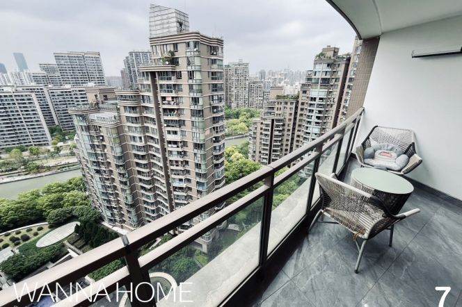 Garden Compound/Line 13/14 MT/Suzhou Creek/Open Balconies/Bathtub/Large Storages/Cozy3br2bt