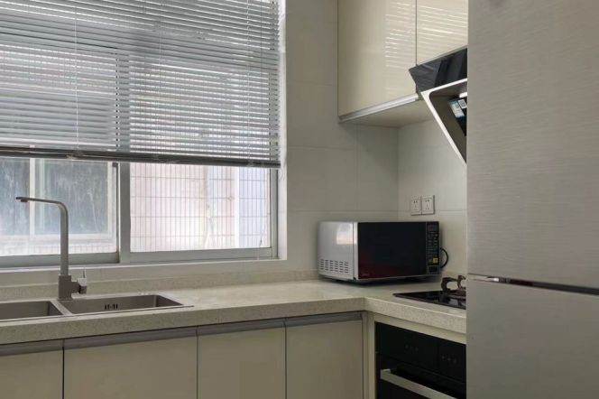 Spacious&Modern&Bright Elevator 2Bdrs 1Bath Apt+L2/3/4 Zhong Shan Park+Nice View