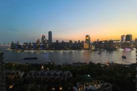 modern  big 2brs floor heating open balcony great river view beside Huang pu river near IFC