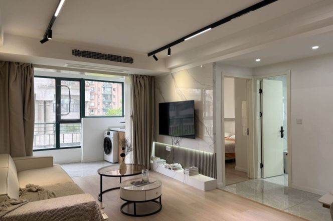 Dapuqiao cozy 1br with floor heating /  Spacious / Bright / Modern/ Quiet /  elevator