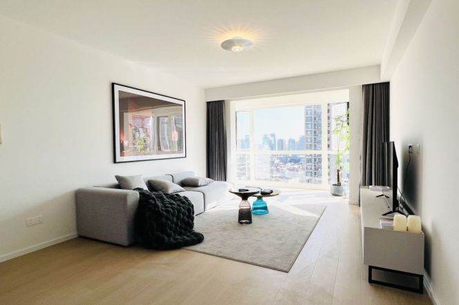 modern big 3brs floor heating nice river view modern furniture beside Su zhou river line 2,15