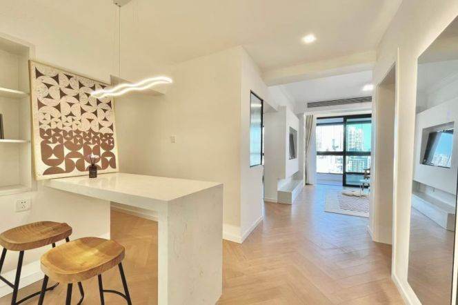 2 Brs with Balcony/Central ac/Oven/Dish washer @ Longde metro L11&13