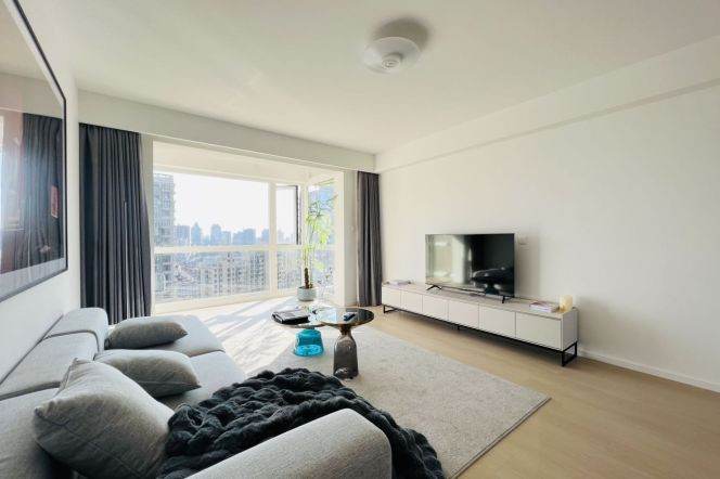 modern big 3brs floor heating nice river view modern furniture beside Su zhou river line 2,15