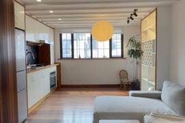 Good lighting 2brs&2baths near Jing'an Temple