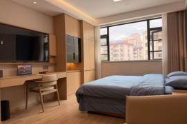 1Studio in Pu'dong near Lujiazui and line 2/4/6/9 can long and short term lease