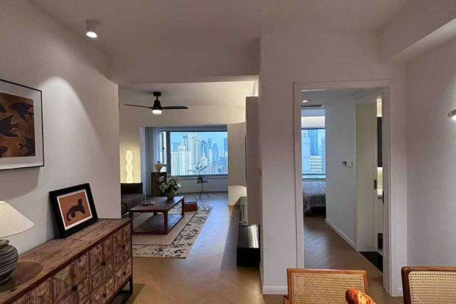 Revovated Modern 2Beds 2Bts Free Gym Pool@Jing'An