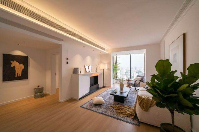 Morden 3br with Central Ac/Floor heating,metro Jing'an Temple,Jiangsu Road