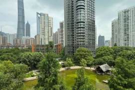 modern big 3brs floor heating nice balcony in top 3 compound Pu dong Huang pu river 