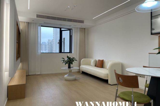 Spacious&Modern New Elevator 1Br 1Bath Apt+L14 Wu Ding Rd+Jing An Temple CBD  