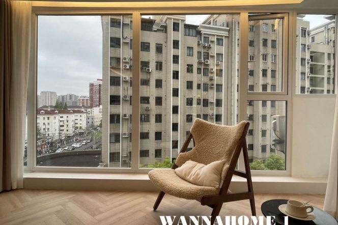 Green Compound+Modern&Spacious&Bright 3Bdrs 2Baths Apt+L9/12 JiaShan Rd+Large Balcony