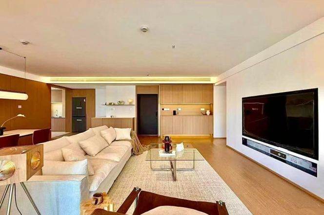 brand new super modern 3brs floor heating big living room line 9,12 Tianzifang SML mall
