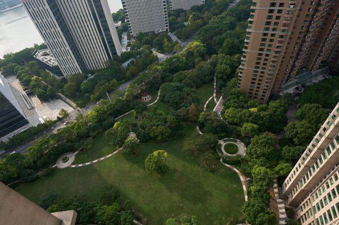 modern 2brs floor heating nice river view beside Huang pu river only 28K