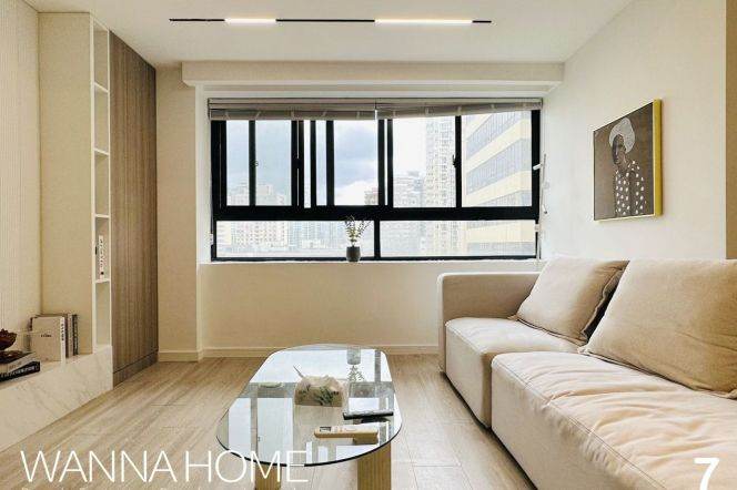 Xujiahui CBD/Fantastic View/Spacious Living+Dining/Large Storages/Heater/Cozy2br2bt