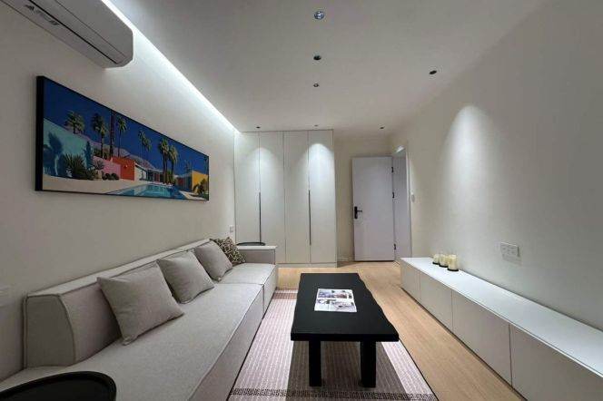 Pudong area/spacious 1BR 2LR/big living room/bright room,Century Avenue@L2/4/6/9