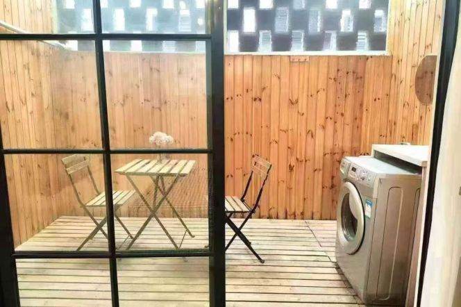Nice yard 1Br/1Lr/1Bt apt nr Jiangsu rd,M2/11