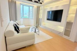 2 Brs, 1 Living room with Brand-new Dec, Central ac, Oven, 120 sqm @ Zhongshan park L2