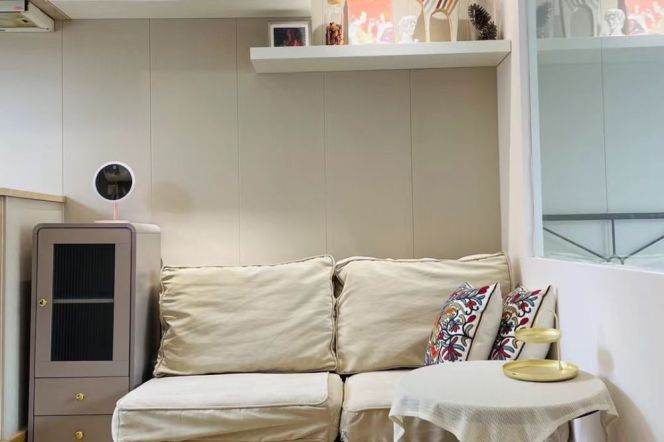 Nice terrace 1Br/1Lr/1Bt apt nr Jingan temple,M2/7/12/13