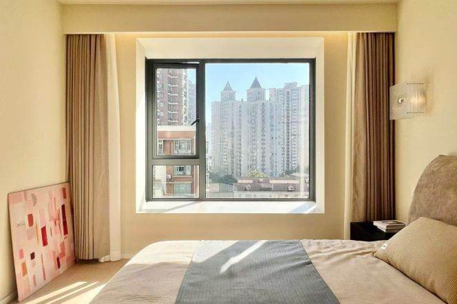 Bright Flat with nice view in Wuding Road
