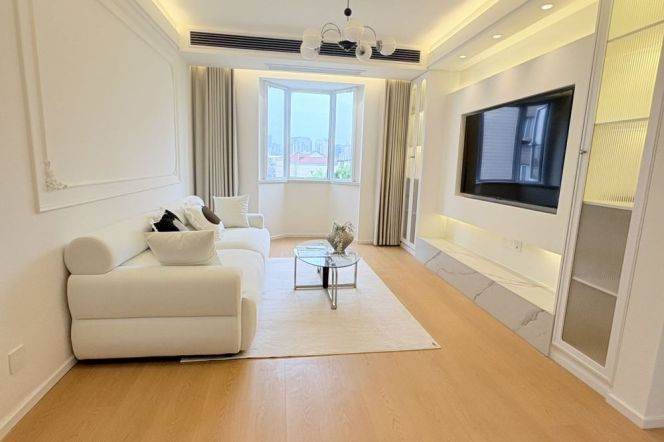 Brand-new 2Bedrooms elevator apt+central AC+Oven@Zhongshan Park